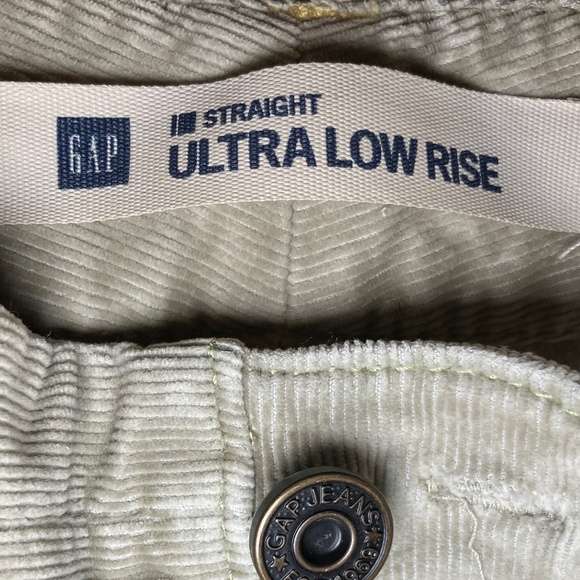 Gap Light Green Relaxed Corduroy Pants - Picture 4 of 5